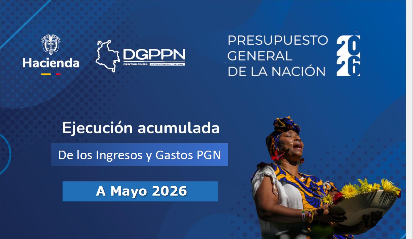 FOTO: Ejecución Acumulada Ingresos y gastos a Mayo 2026