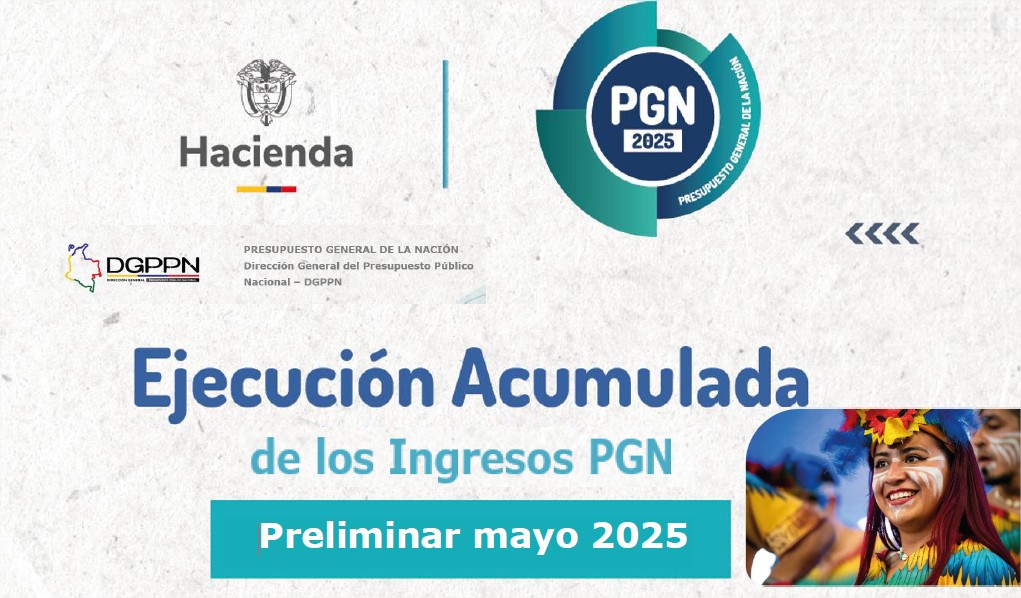 FOTO: Ejecución Ingresos PGN a mayo 2025