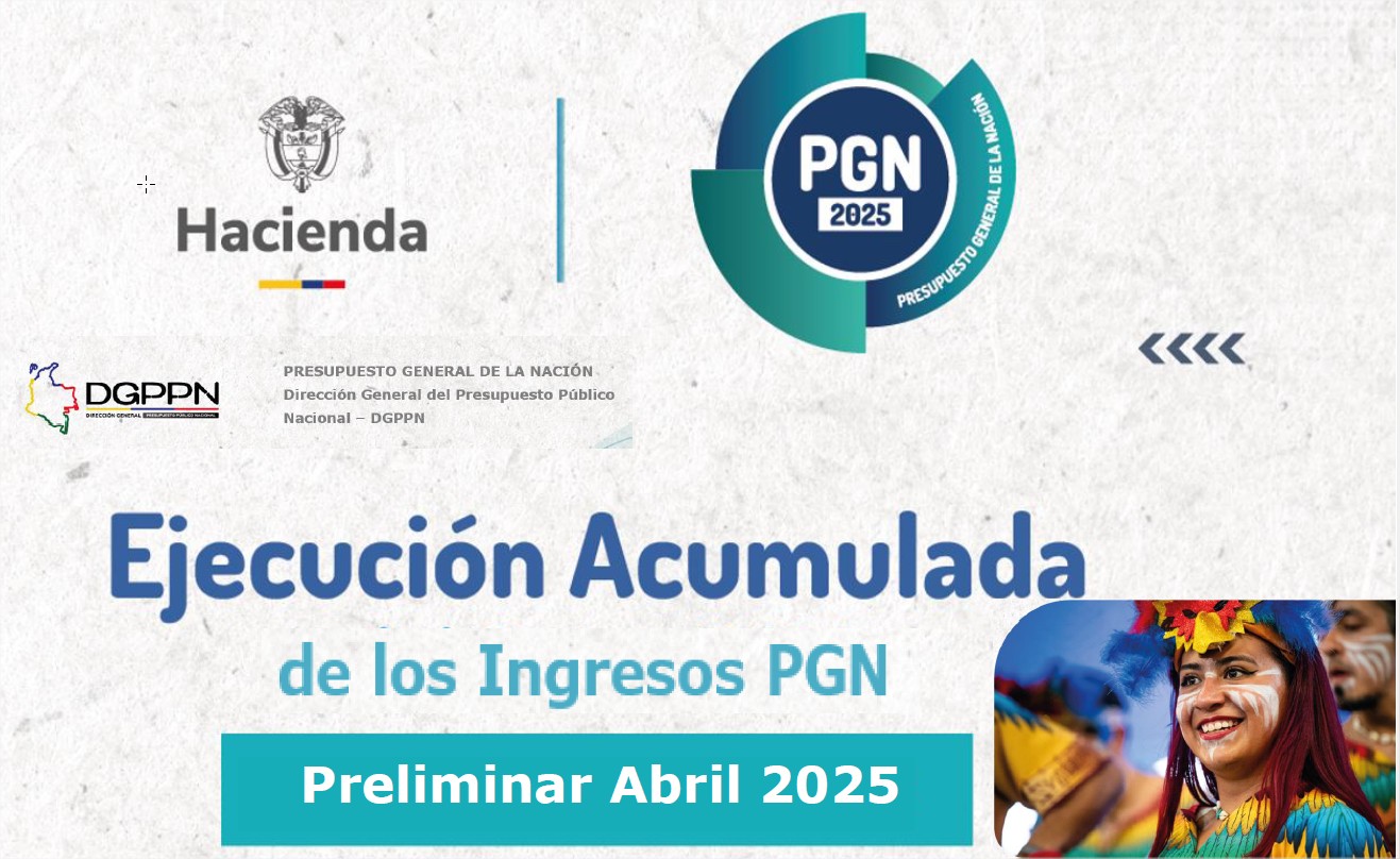 foto ejecución ingresos PGN abril