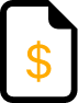 Imagen documento con signo dinero