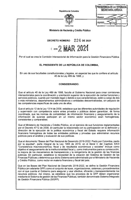 imagen del documento Decreto 224 de 2021