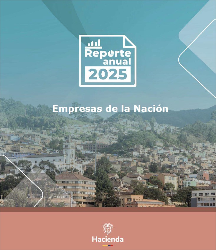 Portada documento Reporte Anual de Empresas de la Nación 2025