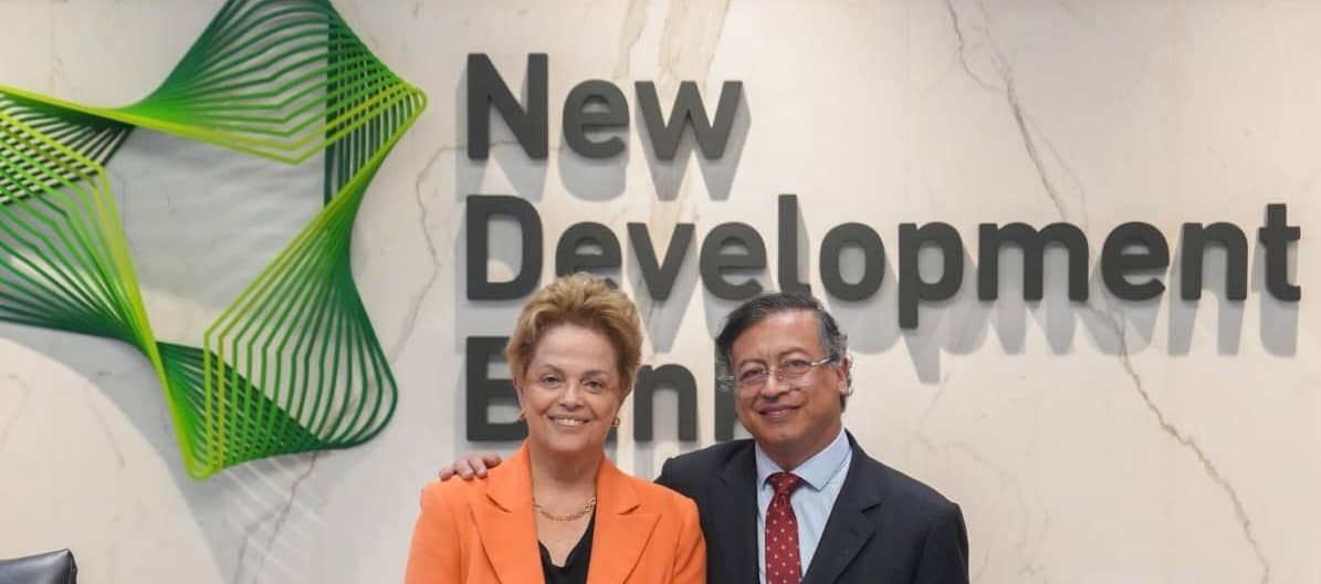 Presidente Petro y Dilma Rousseff quién está al frente del NBD