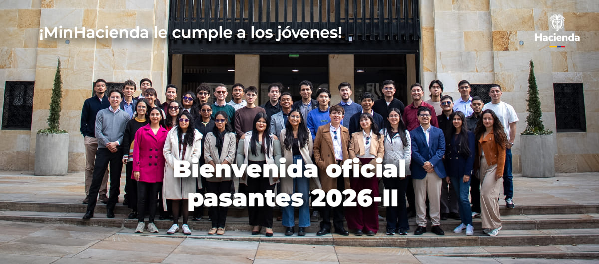 Bienvenida pasantes 2026 -2